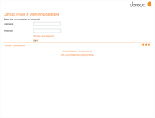 Tablet Screenshot of dansacimage.com